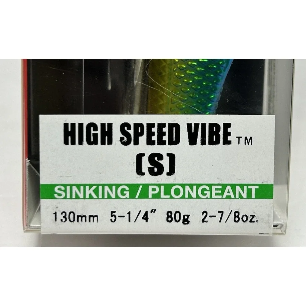 Yo-Zuri Big Game High Speed Vibe 5 1/4 inch BUNKER Sinking Saltwater New‎